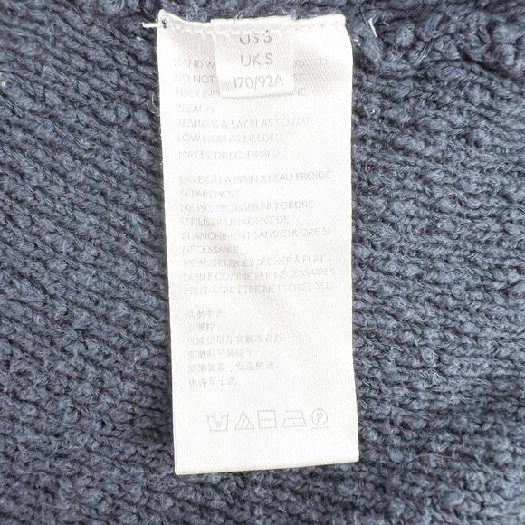 Free People Navy Blue Knit Forever Sweater Long‎ Sleeve Romper S - Picture 5 of 7